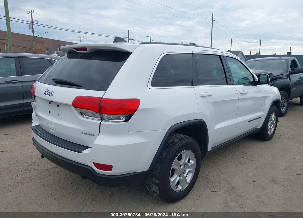 2017 JEEP GRAND CHEROKEE LAREDO 4X4 VIN: 1C4RJFAG4HC684791