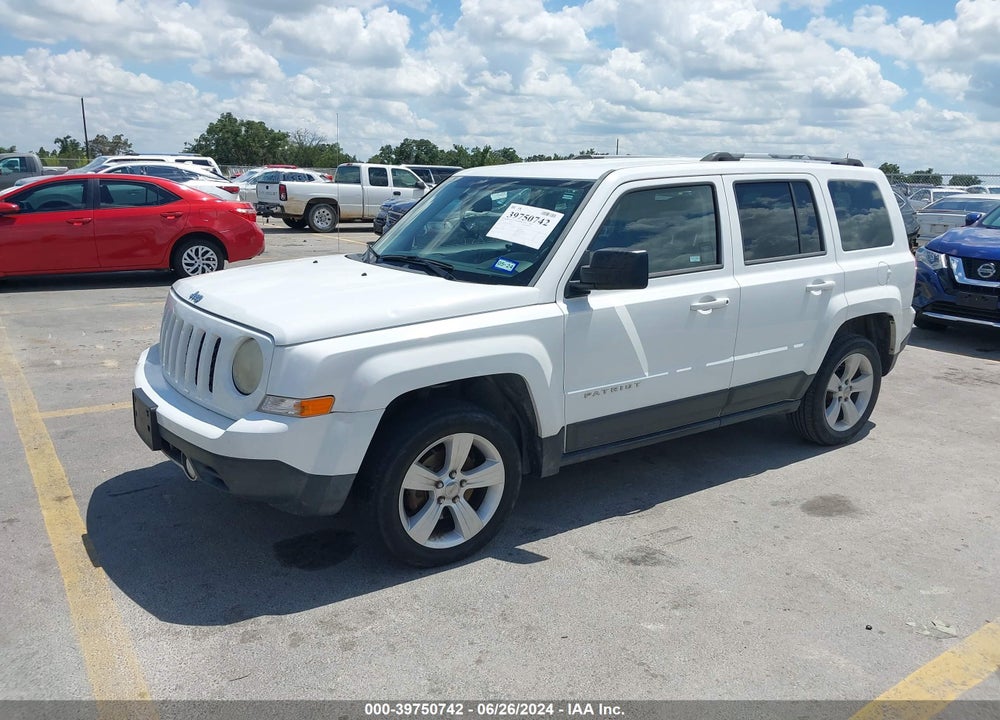 2014 JEEP PATRIOT LIMITED VIN: 1C4NJPCB1ED707892