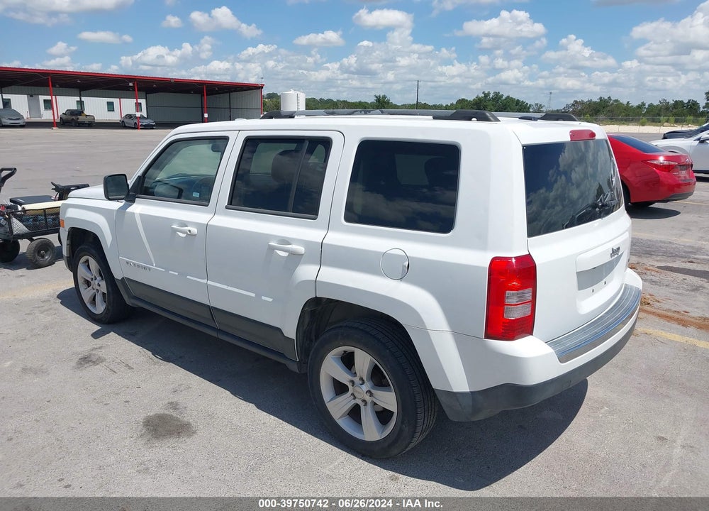 2014 JEEP PATRIOT LIMITED VIN: 1C4NJPCB1ED707892