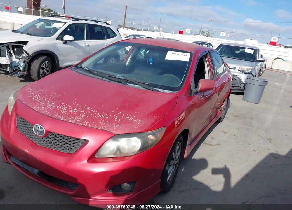 2009 TOYOTA COROLLA S VIN: 1NXBU40E49Z112253