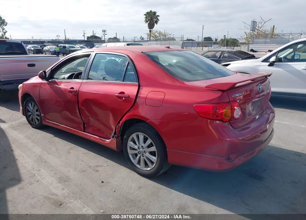 2009 TOYOTA COROLLA S VIN: 1NXBU40E49Z112253