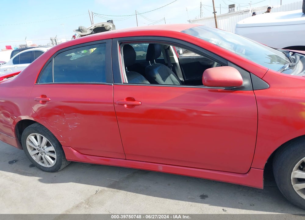 2009 TOYOTA COROLLA S VIN: 1NXBU40E49Z112253