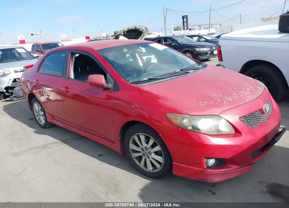 2009 TOYOTA COROLLA S VIN: 1NXBU40E49Z112253