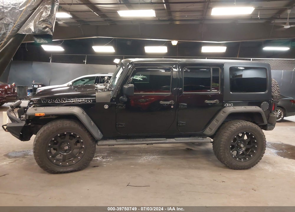 2014 JEEP WRANGLER UNLIMITED SPORT VIN: 1C4BJWDG5EL321215