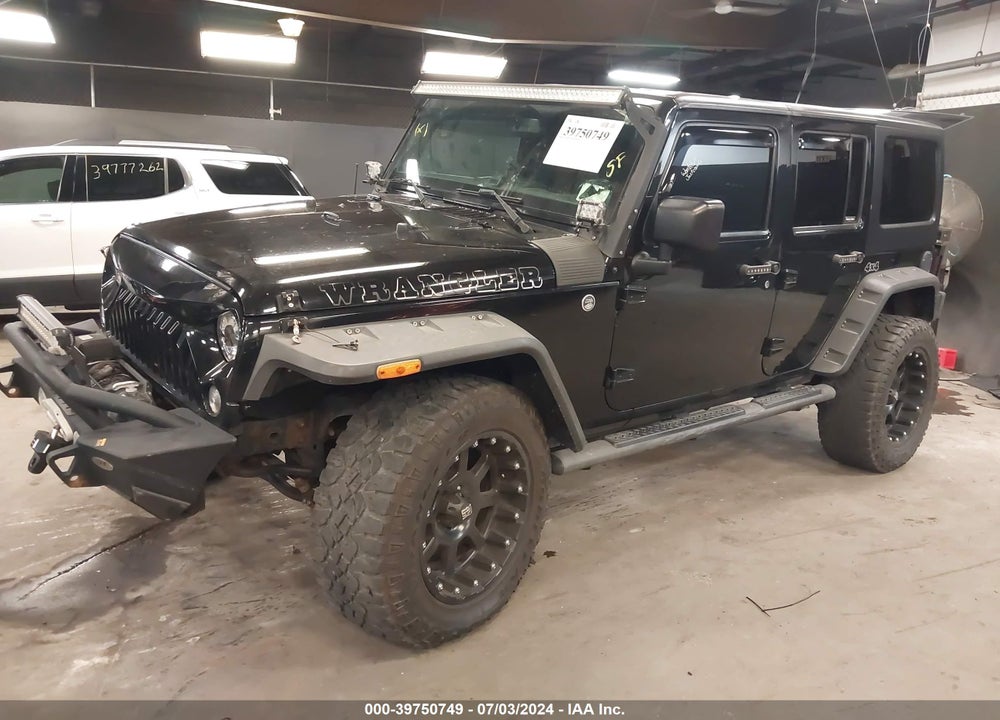 2014 JEEP WRANGLER UNLIMITED SPORT VIN: 1C4BJWDG5EL321215