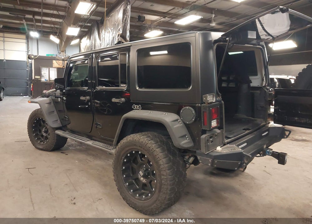 2014 JEEP WRANGLER UNLIMITED SPORT VIN: 1C4BJWDG5EL321215