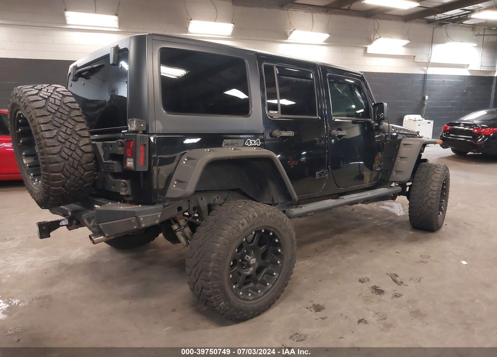 2014 JEEP WRANGLER UNLIMITED SPORT VIN: 1C4BJWDG5EL321215