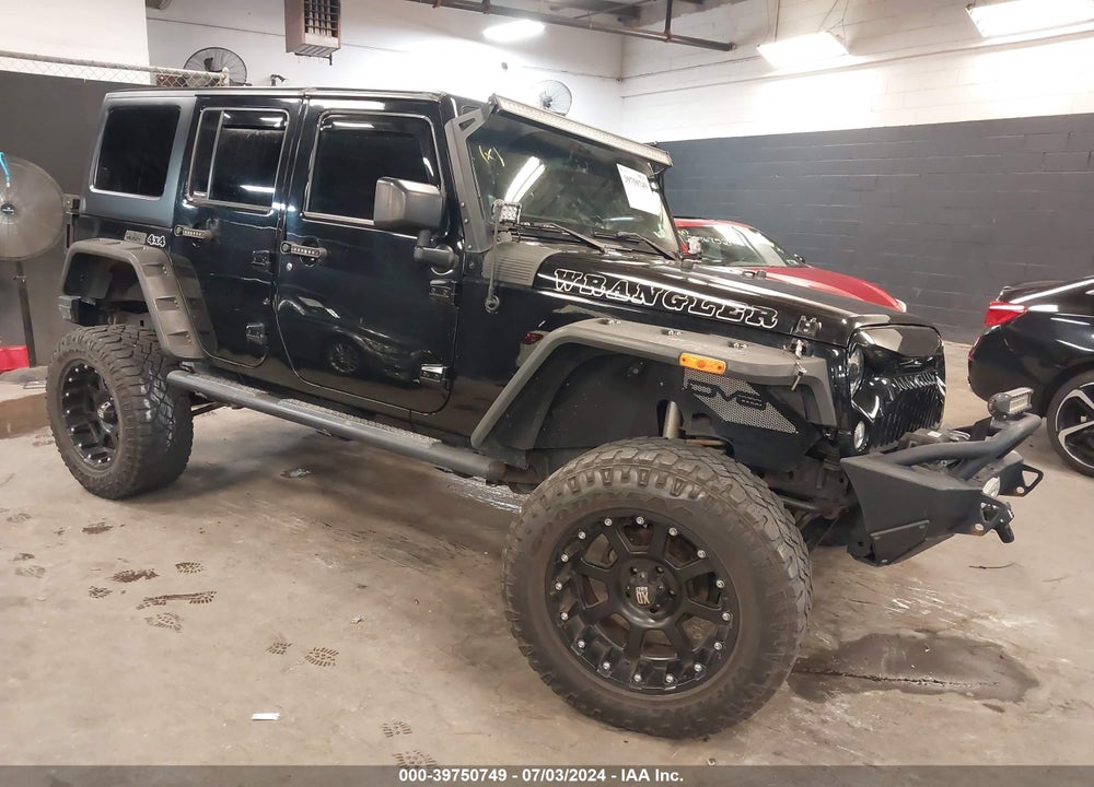 2014 JEEP WRANGLER UNLIMITED SPORT VIN: 1C4BJWDG5EL321215