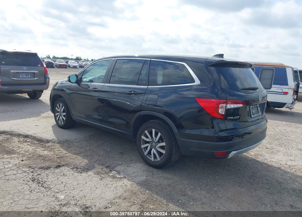 2019 HONDA PILOT EX-L VIN: 5FNYF5H59KB040001