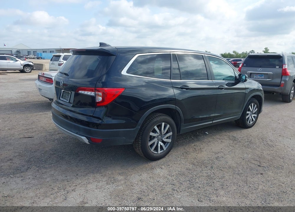 2019 HONDA PILOT EX-L VIN: 5FNYF5H59KB040001