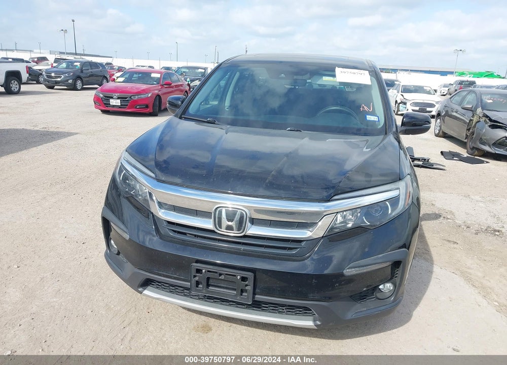 2019 HONDA PILOT EX-L VIN: 5FNYF5H59KB040001