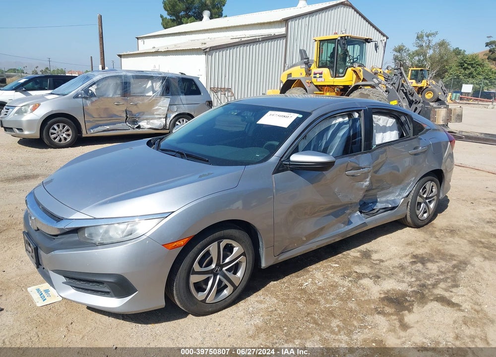 2018 HONDA CIVIC LX VIN: 2HGFC2F56JH557235