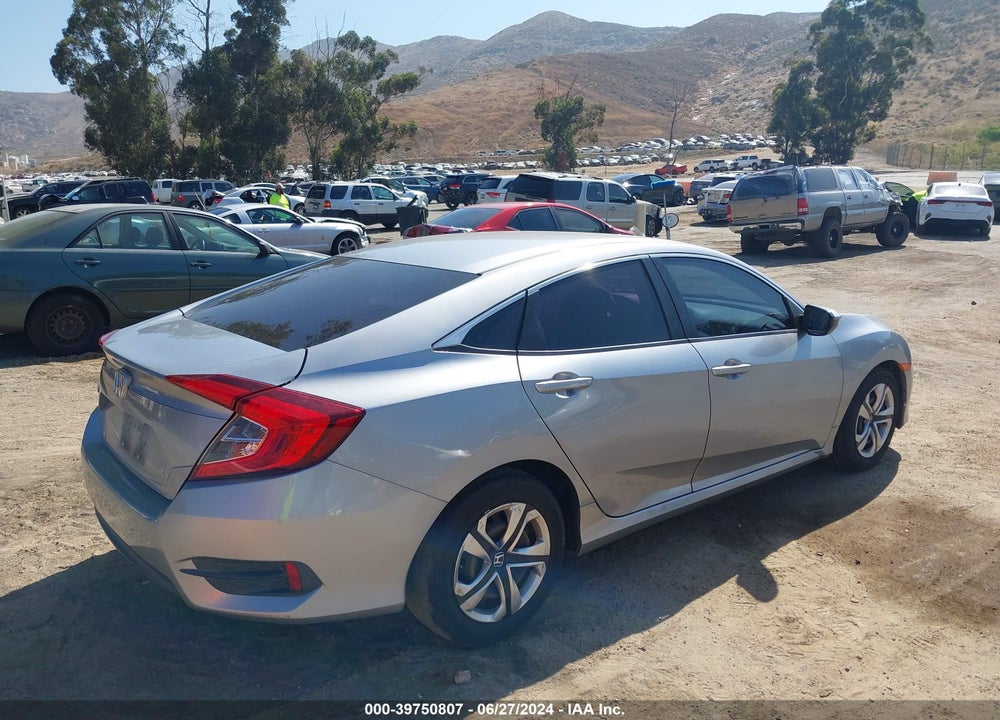 2018 HONDA CIVIC LX VIN: 2HGFC2F56JH557235