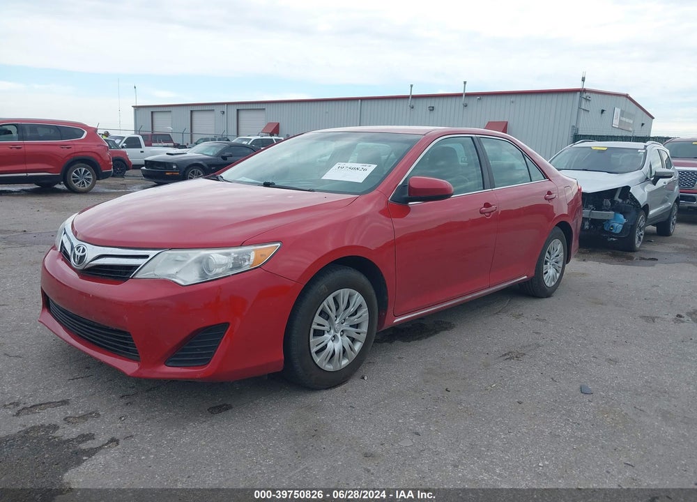 2012 TOYOTA CAMRY LE VIN: 4T4BF1FKXCR231752