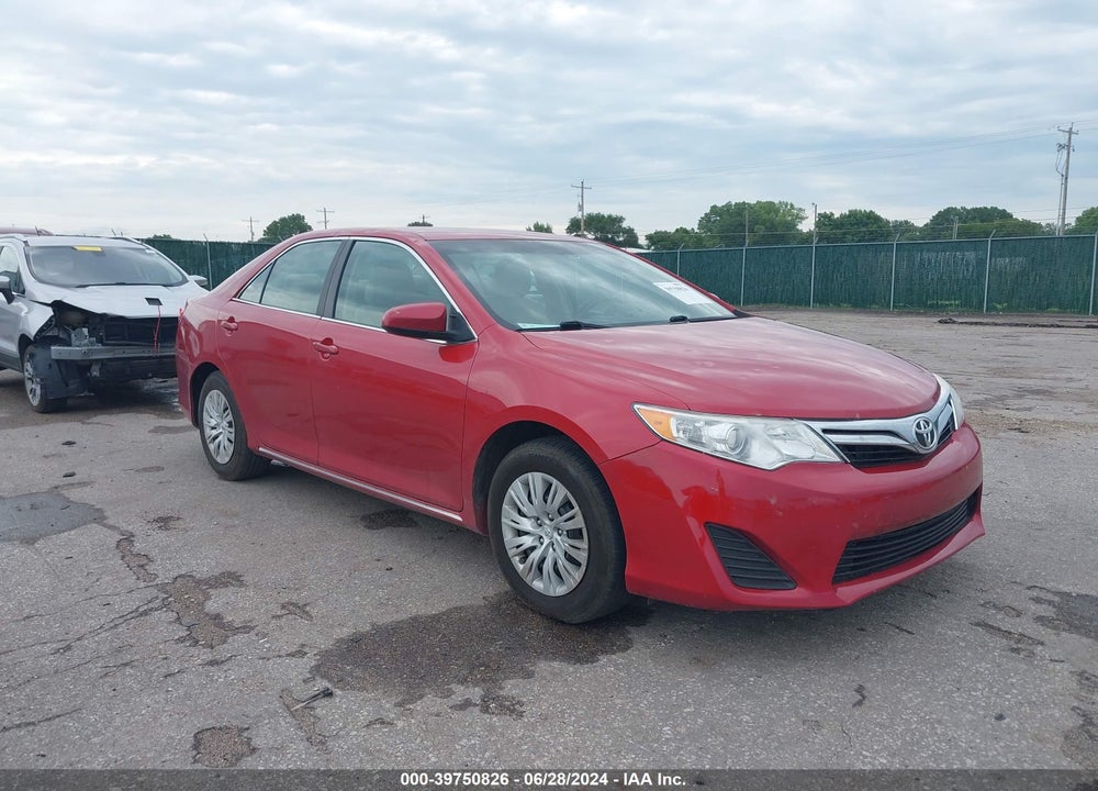 2012 TOYOTA CAMRY LE VIN: 4T4BF1FKXCR231752