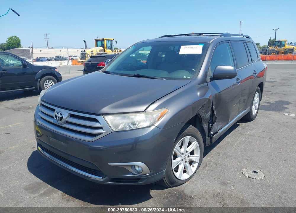 2012 TOYOTA HIGHLANDER SE V6 VIN: 5TDZK3EH6CS066880