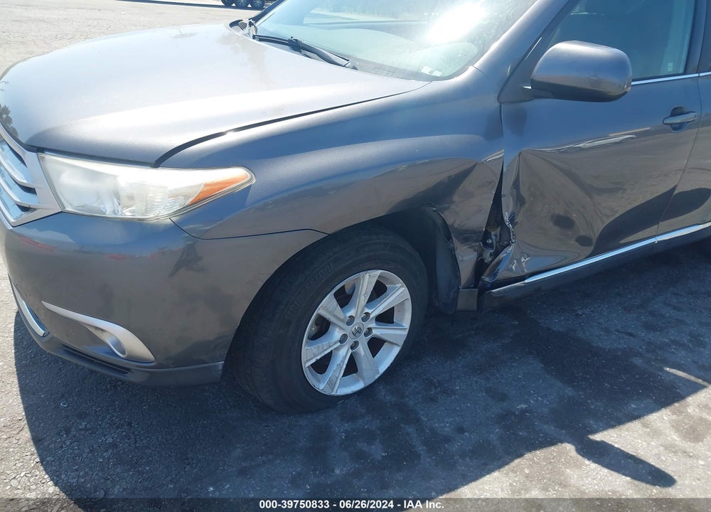2012 TOYOTA HIGHLANDER SE V6 VIN: 5TDZK3EH6CS066880