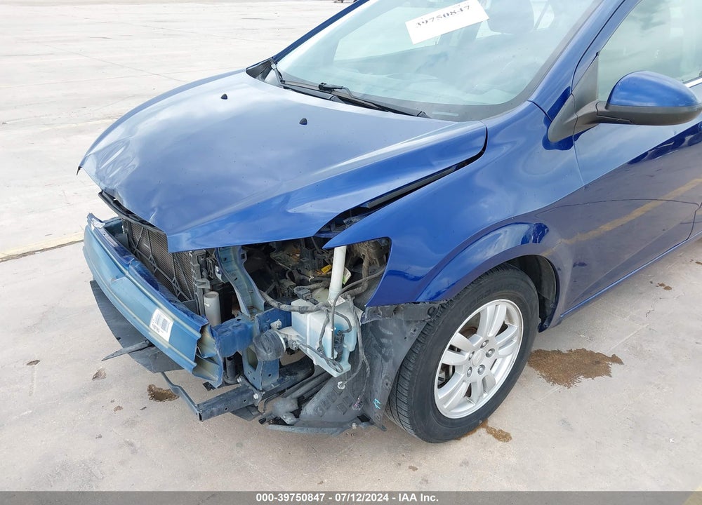 2013 CHEVROLET SONIC LT AUTO VIN: 1G1JC5SH0D4155957