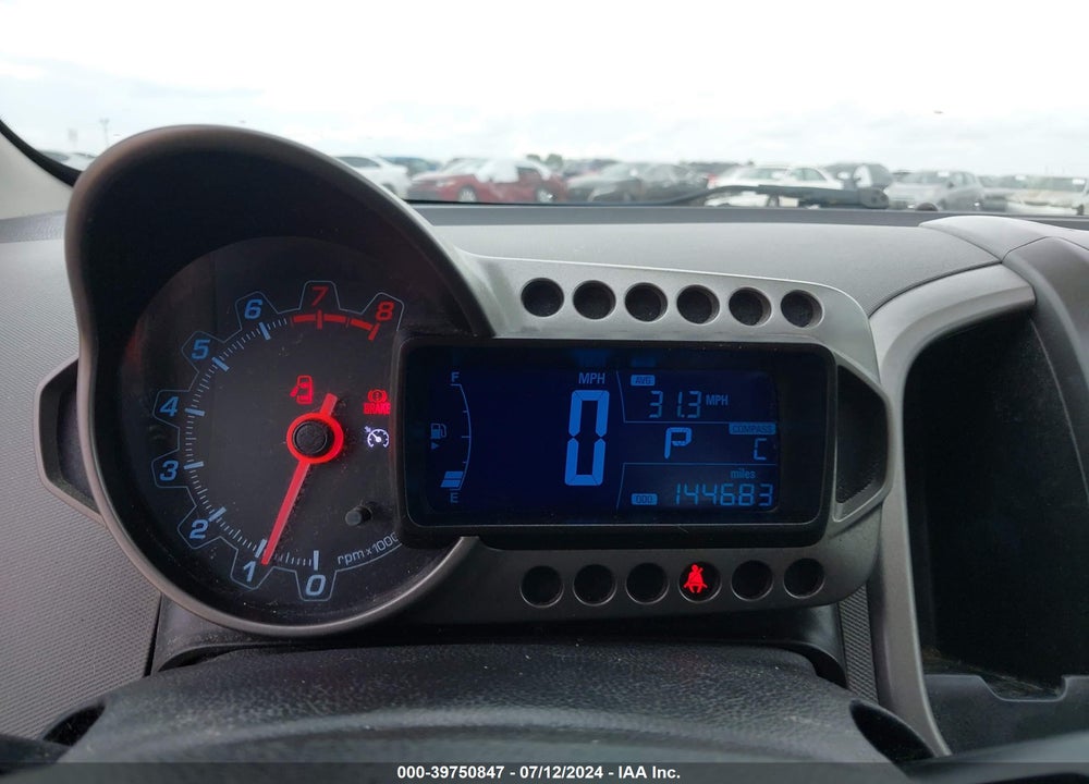2013 CHEVROLET SONIC LT AUTO VIN: 1G1JC5SH0D4155957