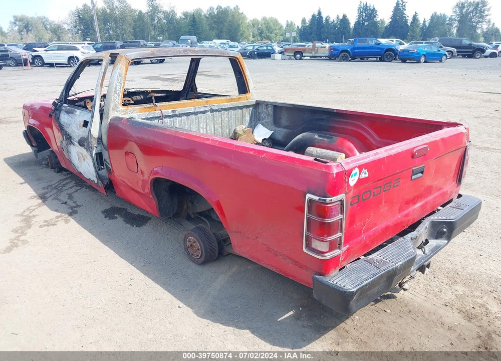 1996 DODGE DAKOTA VIN: 1B7FL26X1TS674779