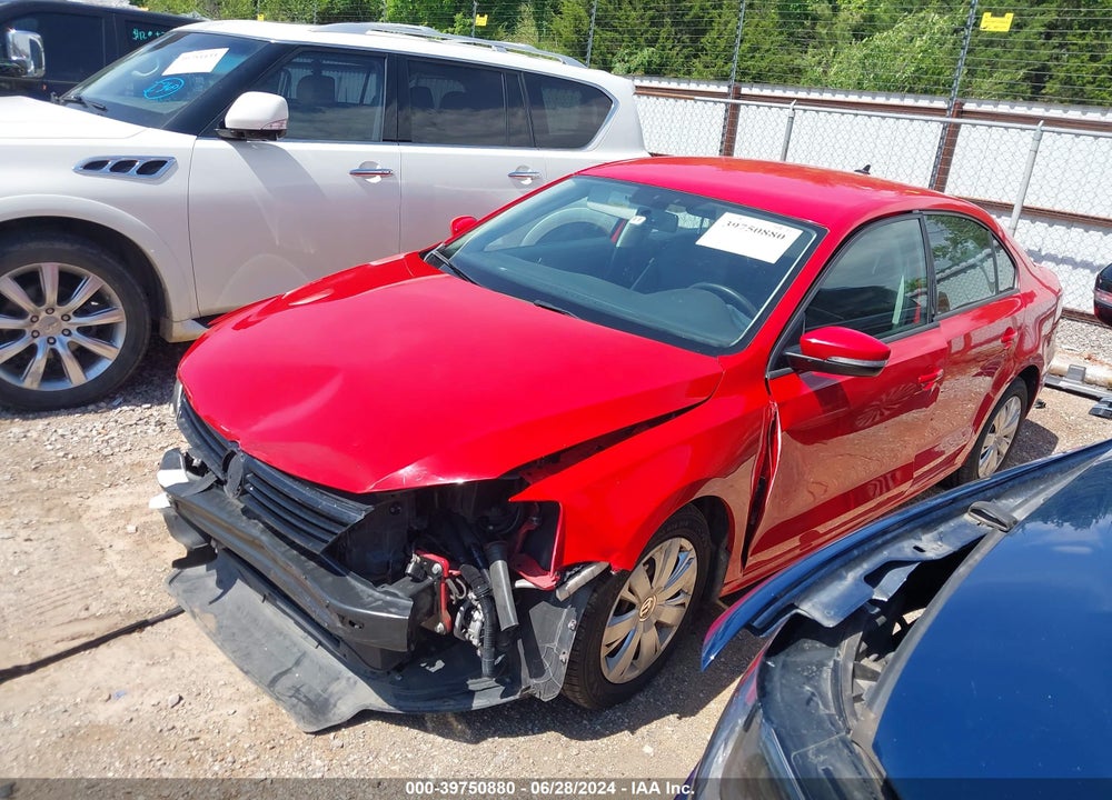 2014 VOLKSWAGEN JETTA 1.8T SE VIN: 3VWD17AJ0EM239855