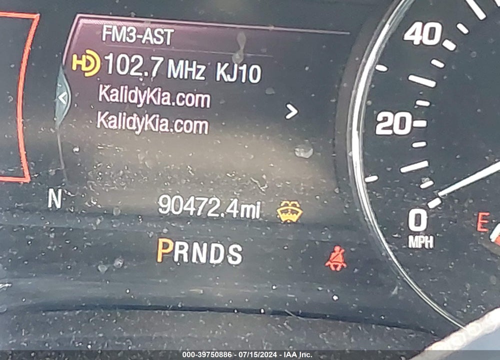 2016 LINCOLN MKC VIN: 5LMCJ3C92GUJ12543