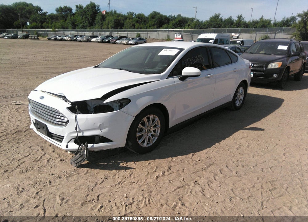 2016 FORD FUSION S VIN: 1FA6P0G72G5121916