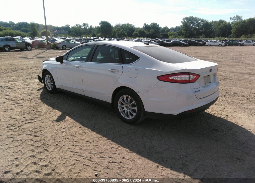 2016 FORD FUSION S VIN: 1FA6P0G72G5121916