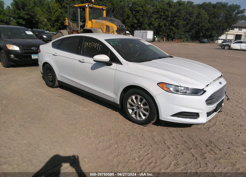 2016 FORD FUSION S VIN: 1FA6P0G72G5121916
