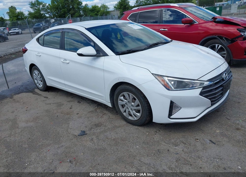 2019 HYUNDAI ELANTRA SE VIN: 5NPD74LF0KH452038