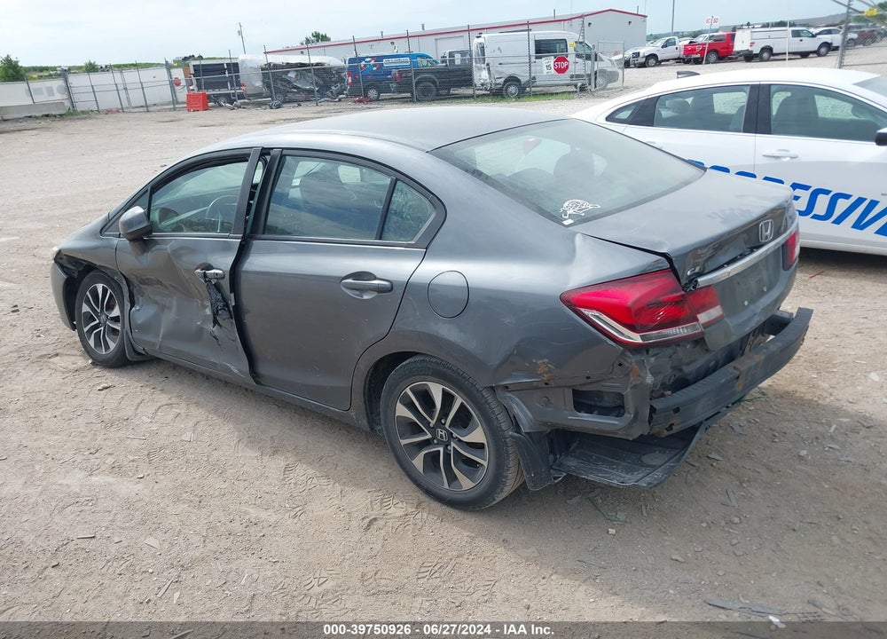 2013 HONDA CIVIC EX VIN: 19XFB2F85DE048412