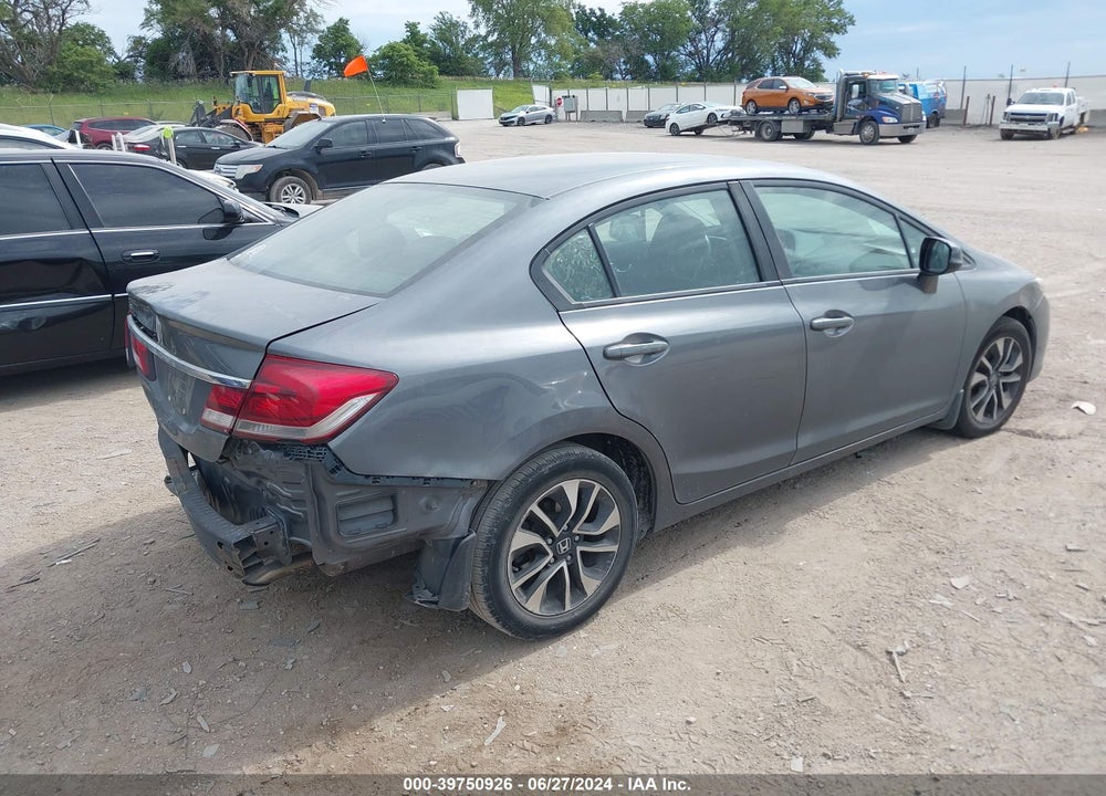 2013 HONDA CIVIC EX VIN: 19XFB2F85DE048412