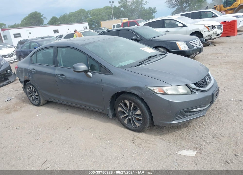 2013 HONDA CIVIC EX VIN: 19XFB2F85DE048412