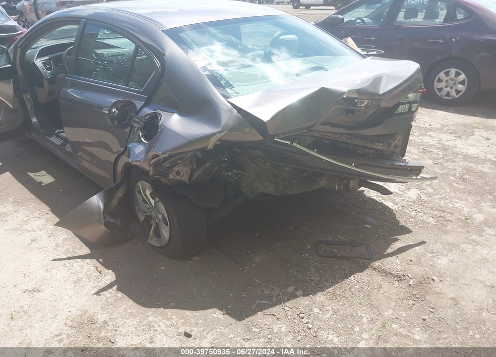 2015 HONDA CIVIC LX VIN: 19XFB2F57FE221940