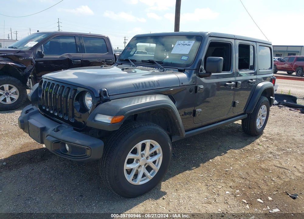 2021 JEEP WRANGLER UNLIMITED WILLYS SPORT 4X4 VIN: 1C4HJXDG1MW795658
