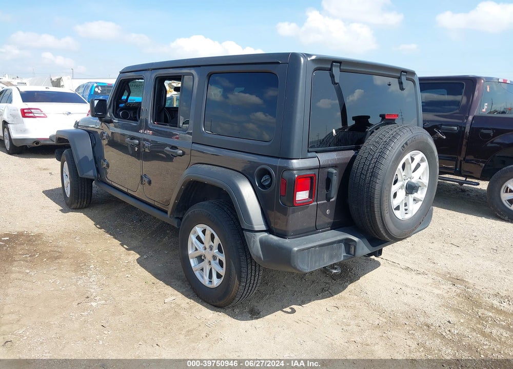 2021 JEEP WRANGLER UNLIMITED WILLYS SPORT 4X4 VIN: 1C4HJXDG1MW795658
