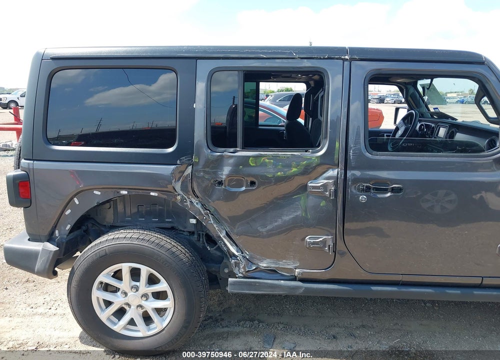 2021 JEEP WRANGLER UNLIMITED WILLYS SPORT 4X4 VIN: 1C4HJXDG1MW795658