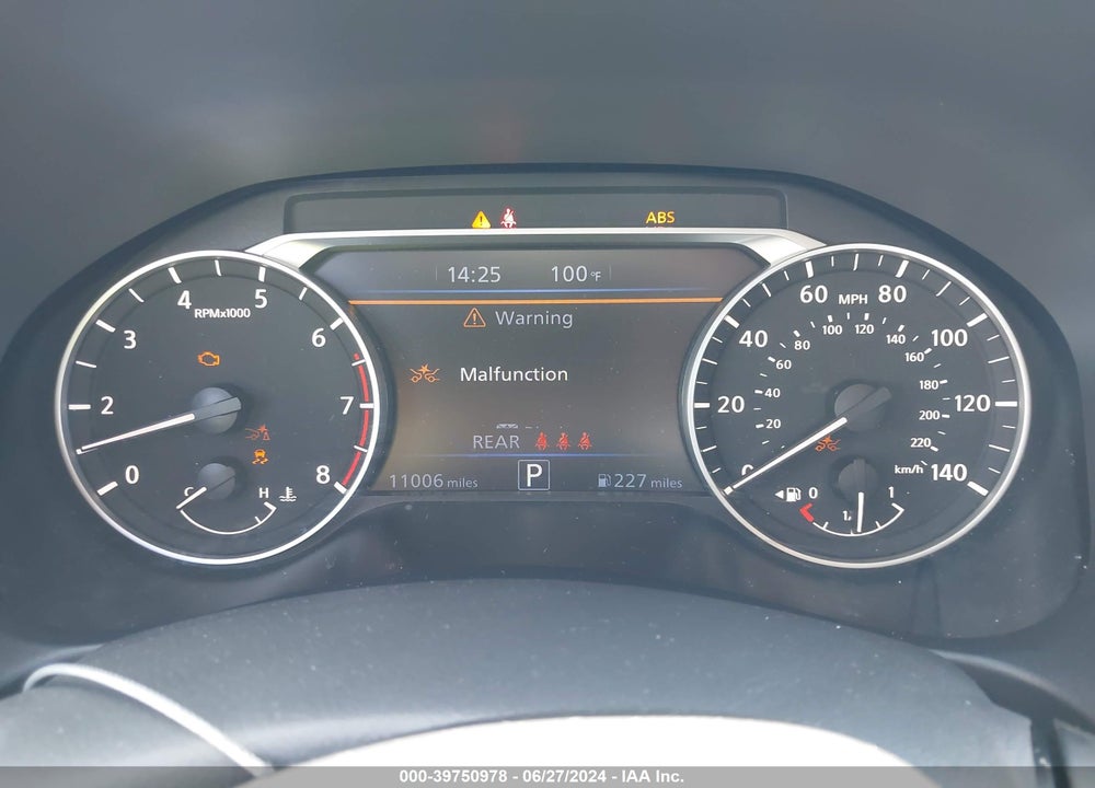 2023 NISSAN ALTIMA SV FWD VIN: 1N4BL4DV5PN416867