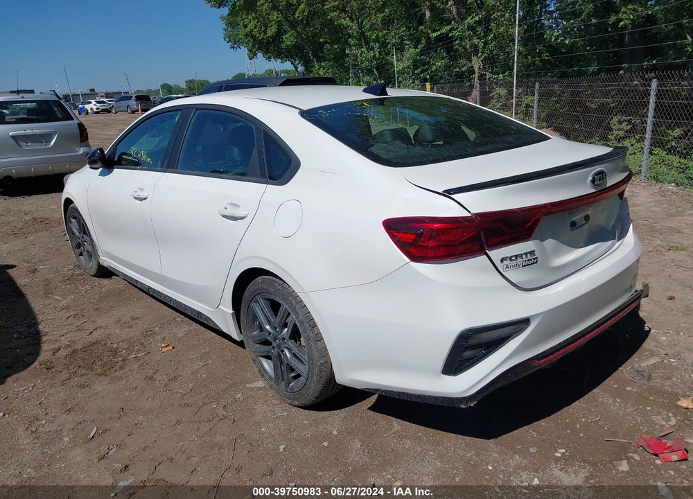 2021 KIA FORTE GT LINE VIN: 3KPF34AD7ME354654