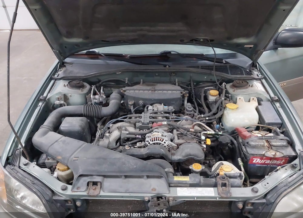 2003 SUBARU OUTBACK VIN: 4S3BH675137636265