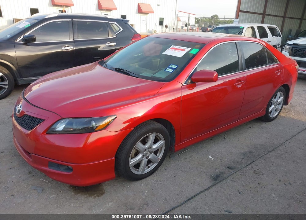 2007 TOYOTA CAMRY SE VIN: 4T1BE46K67U147450