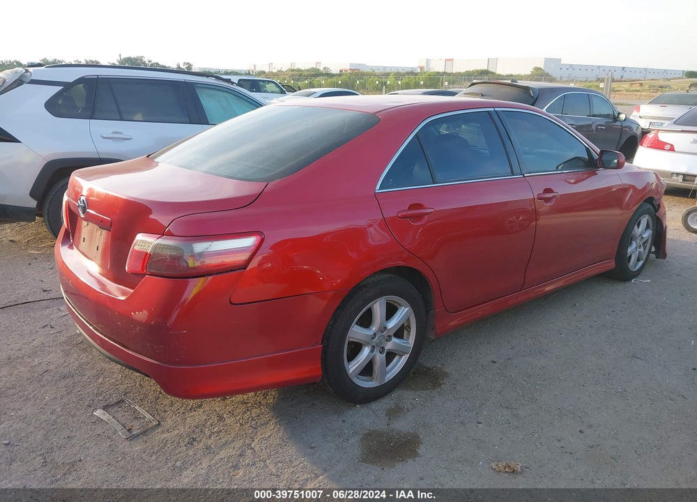 2007 TOYOTA CAMRY SE VIN: 4T1BE46K67U147450
