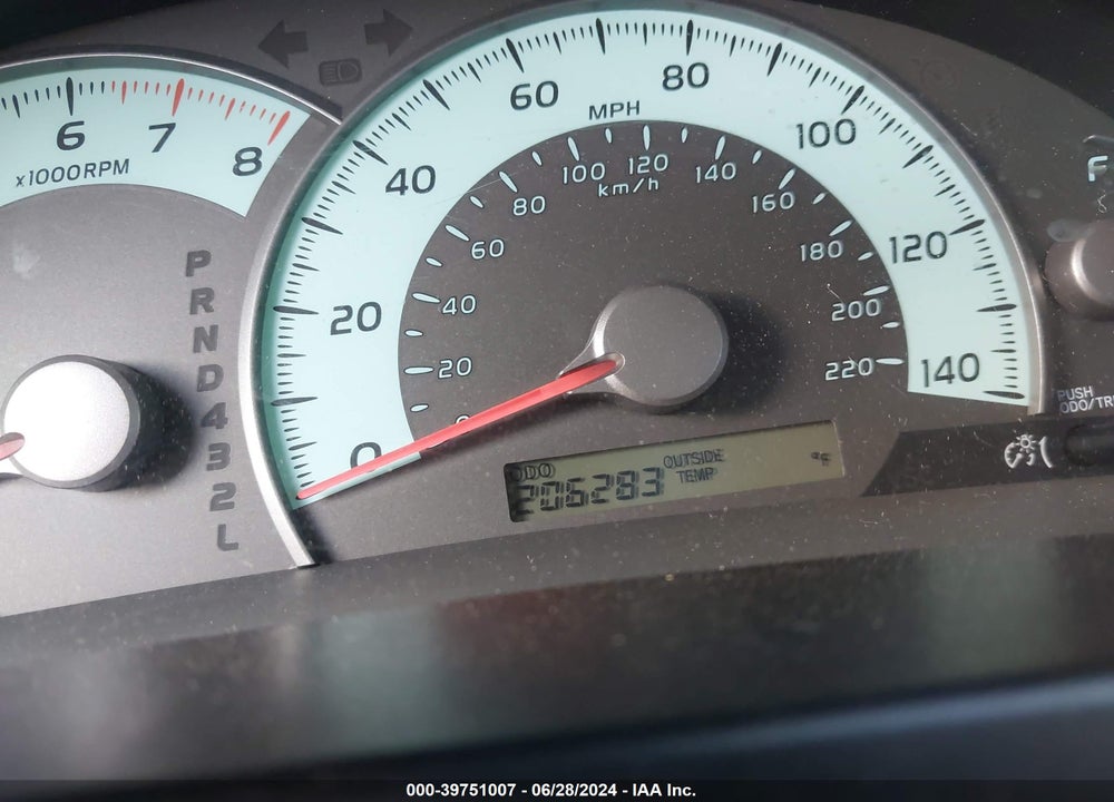 2007 TOYOTA CAMRY SE VIN: 4T1BE46K67U147450