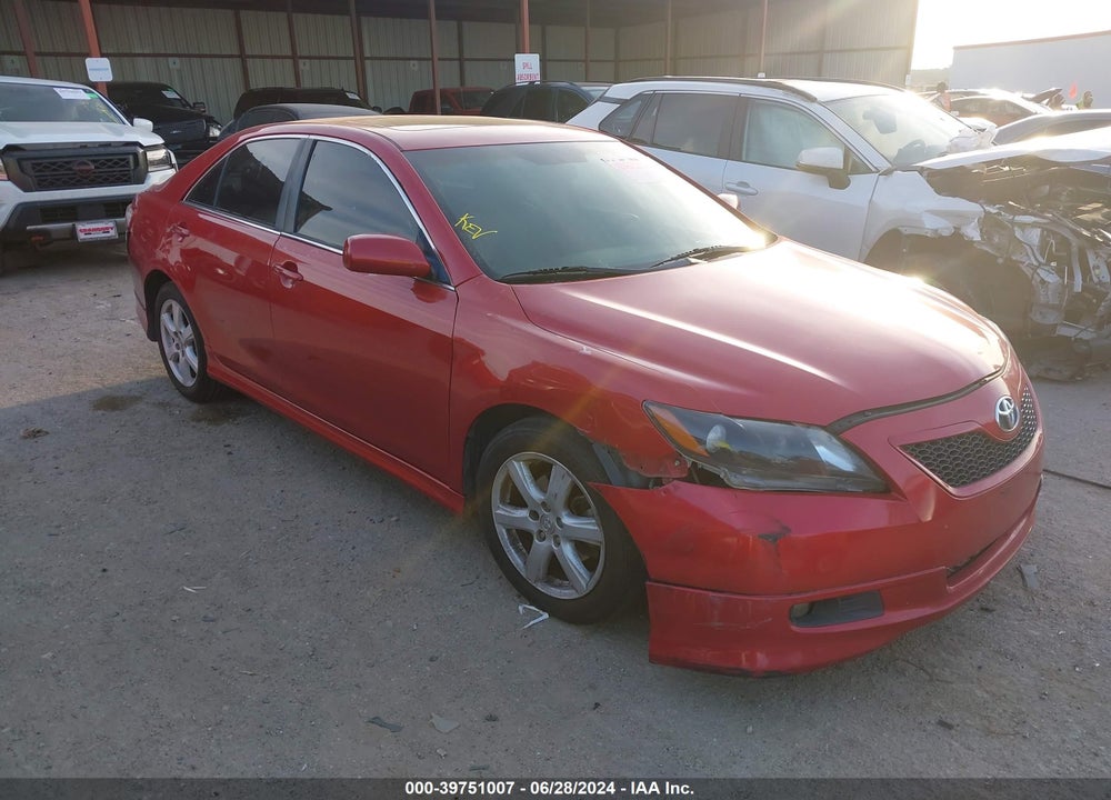 2007 TOYOTA CAMRY SE VIN: 4T1BE46K67U147450