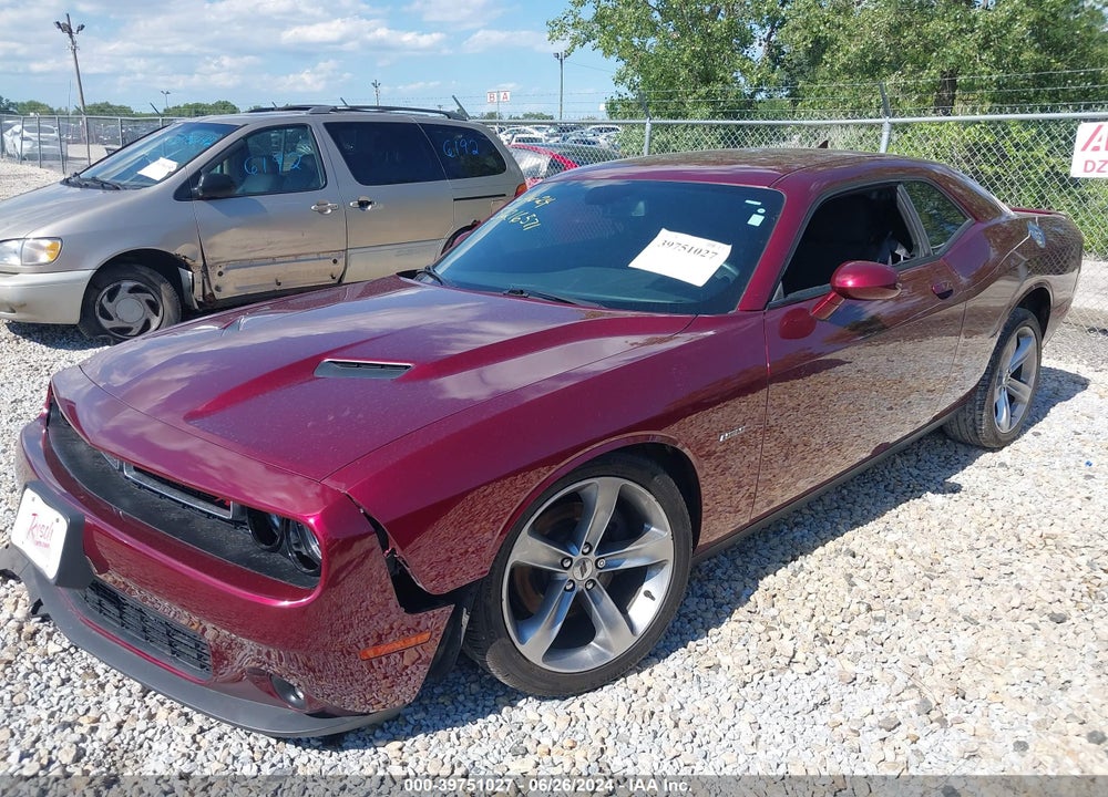 2017 DODGE CHALLENGER R/T VIN: 2C3CDZBT1HH604584