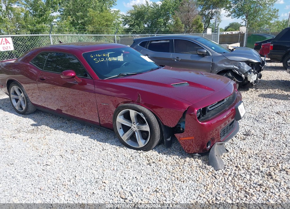 2017 DODGE CHALLENGER R/T VIN: 2C3CDZBT1HH604584