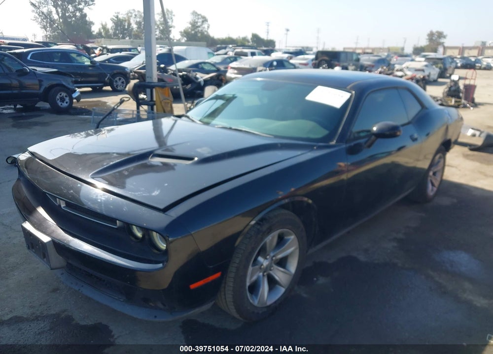 2015 DODGE CHALLENGER SXT VIN: 2C3CDZAGXFH700215