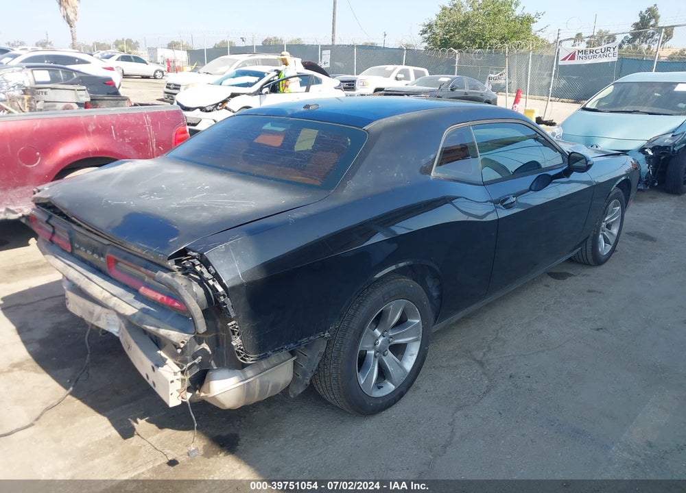 2015 DODGE CHALLENGER SXT VIN: 2C3CDZAGXFH700215