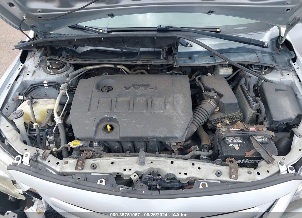 2011 TOYOTA COROLLA S VIN: 2T1BU4EE4BC701531