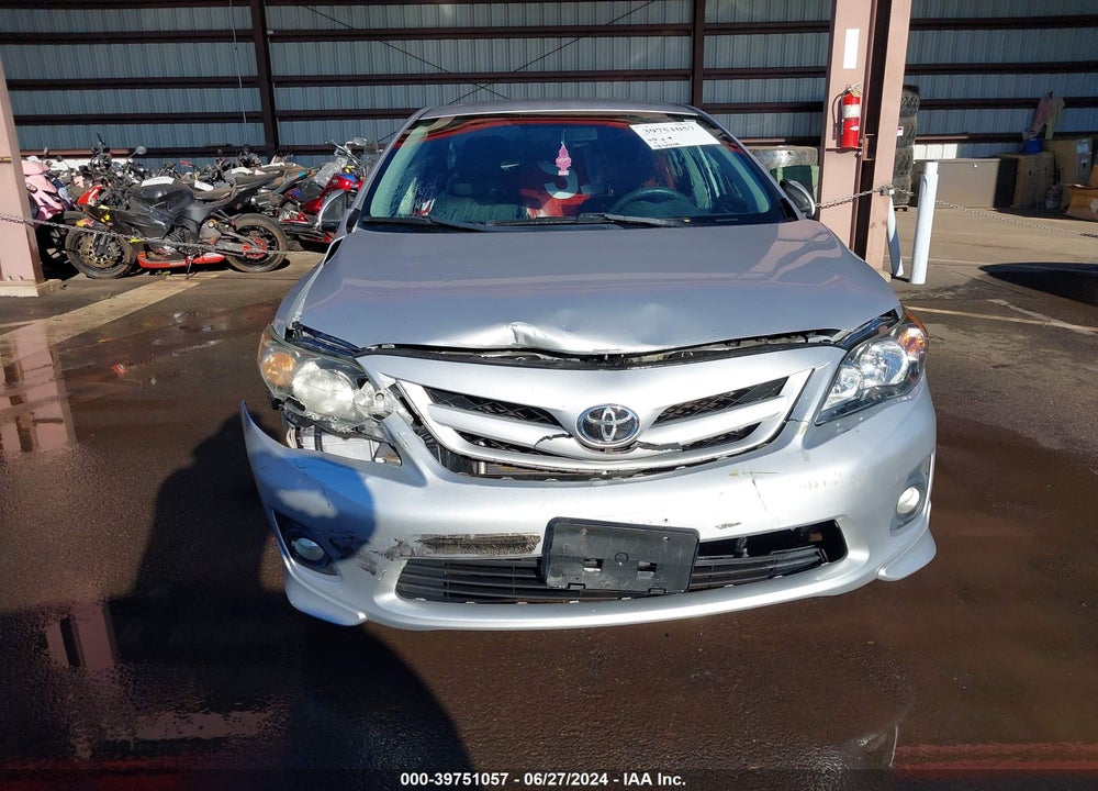 2011 TOYOTA COROLLA S VIN: 2T1BU4EE4BC701531